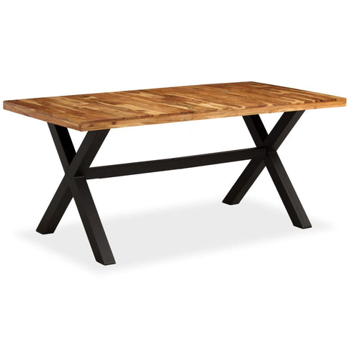 Rustika Rowe -  Dining Table Solid Acacia and Mango Wood 180x90x76 cm